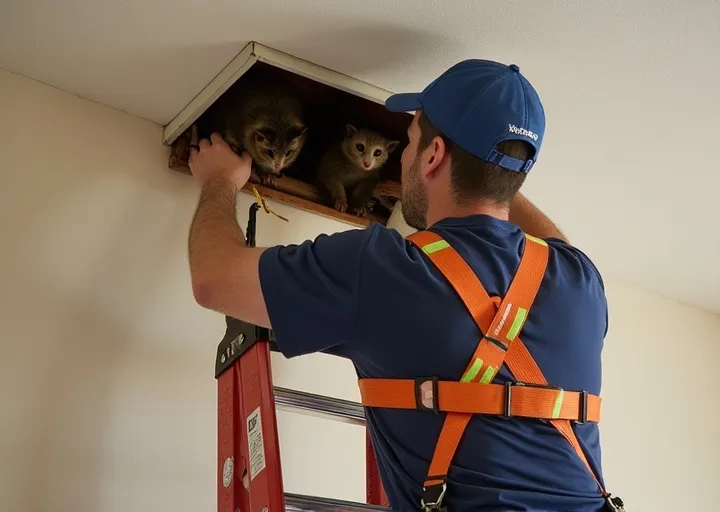 Safe Roof Cavity Access Tamborine Mountain